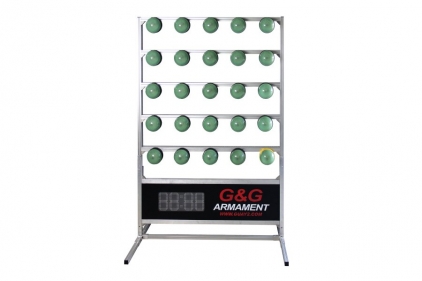 G&G MET 5x5 Target System with Timer - &copy; Copyright Zero One Airsoft