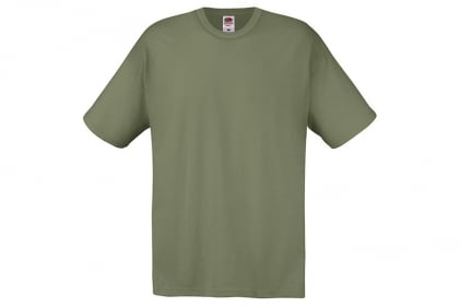 Fruit Of The Loom Original Full Cut T-Shirt (Classic Olive) - Size Extra Large - © Copyright Zero One Airsoft