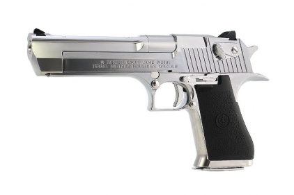 Tokyo Marui GBB Desert Eagle .50AE Chrome - &copy; Copyright Zero One Airsoft