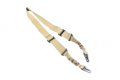 ZO Two-Point Bungee Sling (Tan) - © Copyright Zero One Airsoft