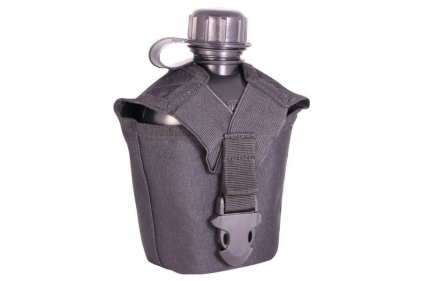 Viper MOLLE Waterbottle with Pouch (Black) - &copy; Copyright Zero One Airsoft