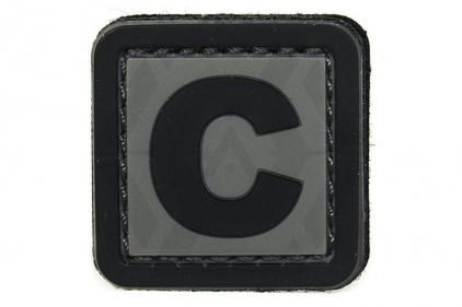 101 Inc PVC Velcro Patch "C" - &copy; Copyright Zero One Airsoft