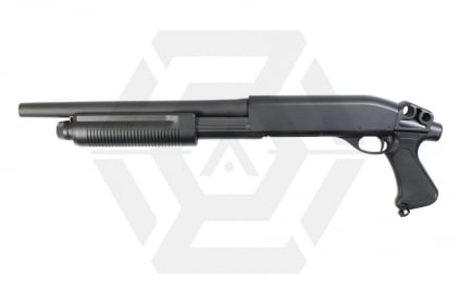 CYMA Spring CM351M Breacher Shotgun Full Metal (Black) - © Copyright Zero One Airsoft