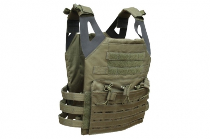 Viper Laser MOLLE Special Ops Plate Carrier (Olive) - &copy; Copyright Zero One Airsoft