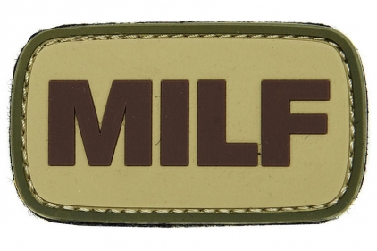 101 Inc PVC Velcro Patch "MILF" - &copy; Copyright Zero One Airsoft