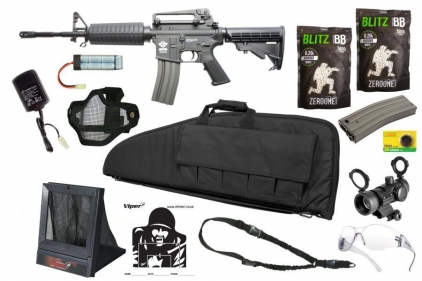 ZO AEG CM16 Carbine Starter Pack Tier 3 (Bundle) - &copy; Copyright Zero One Airsoft