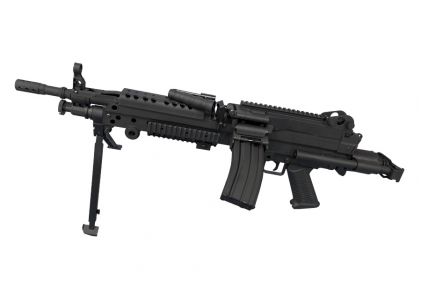 Cybergun AEG FN M249 PARA Sportline (Black) - © Copyright Zero One Airsoft