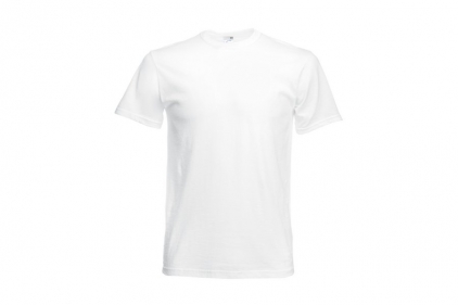Fruit Of The Loom Original Full Cut T-Shirt (White) - Size 2XL - &copy; Copyright Zero One Airsoft