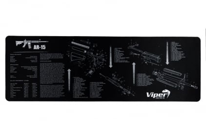 Viper Gun Mat - AR15 - © Copyright Zero One Airsoft