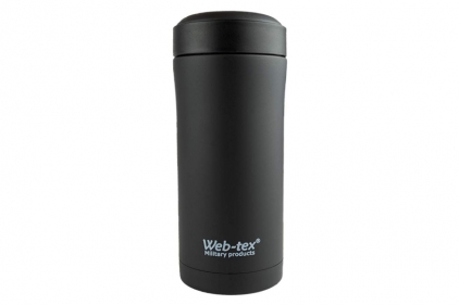Web-Tex Ammo Pouch Flask (Black) - &copy; Copyright Zero One Airsoft
