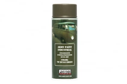 Fosco Army Spray Paint 400ml (VW Bulli Green) - © Copyright Zero One Airsoft