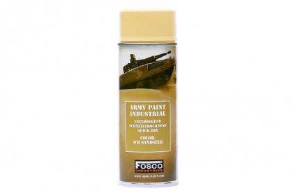 Fosco Army Spray Paint 400ml (Sand) - © Copyright Zero One Airsoft