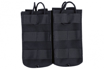 Viper MOLLE Quick Release Double Mag Pouch (Black) - &copy; Copyright Zero One Airsoft