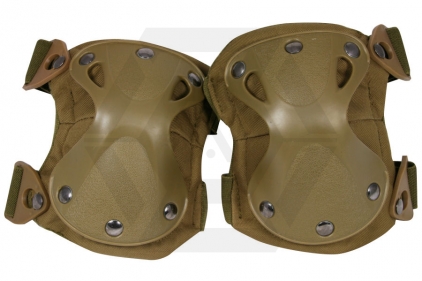 Viper Hard Shell Knee Pads (Coyote Tan) - &copy; Copyright Zero One Airsoft