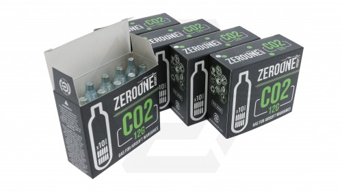 ZO 12g CO2 Capsule Box of 50 (Bundle) © Copyright Zero One Airsoft