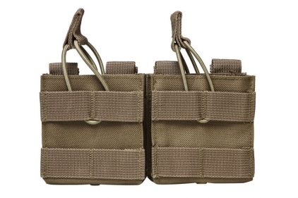 NCS VISM MOLLE Double Mag Pouch for .308 & 7.62 (Tan) - © Copyright Zero One Airsoft