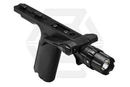 NCS Vertical Grip with Strobe Flashlight for MLock - © Copyright Zero One Airsoft