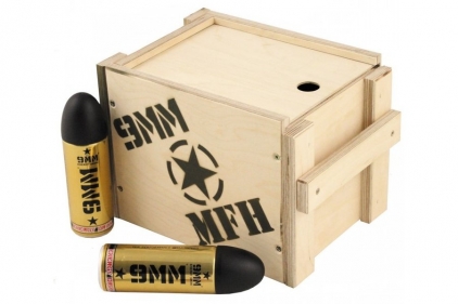 MFH 9mm Energy Drink Ammo Box of 12 - &copy; Copyright Zero One Airsoft