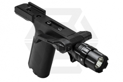 NCS Vertical Grip with Strobe Flashlight for 20mm RIS - © Copyright Zero One Airsoft
