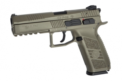 ASG GBB CZ P-09 (Dark Earth) - &copy; Copyright Zero One Airsoft