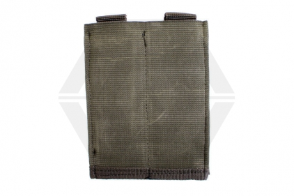 101 Inc MOLLE Elastic Double Pistol Mag Pouch (Olive) - &copy; Copyright Zero One Airsoft
