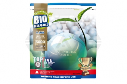 G&G Bio BB 0.20g 5000rds (Desert Tan) - © Copyright Zero One Airsoft