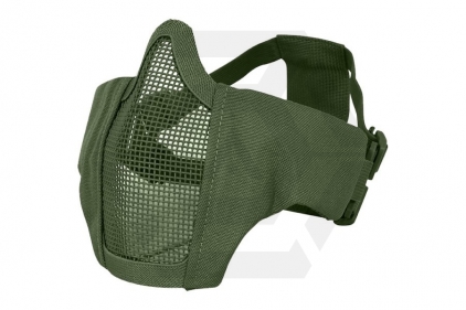 Viper Gen2 Cross Steel Mesh Mask (Olive) - &copy; Copyright Zero One Airsoft