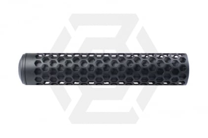Action Army 'Hive' Suppressor 14mm CCW (Black) - © Copyright Zero One Airsoft