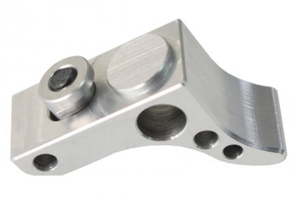 Speed Airsoft Curved Front Stop for KeyMod (Silver) - &copy; Copyright Zero One Airsoft
