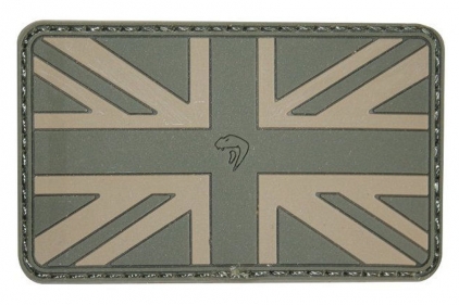 Viper Velcro PVC Union Flag Patch (Olive) - &copy; Copyright Zero One Airsoft