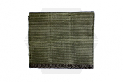 101 Inc MOLLE Elastic Triple Pistol Mag Pouch (Olive) - © Copyright Zero One Airsoft