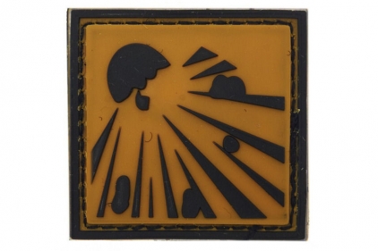 101 Inc PVC Velcro Patch "Explosive" - &copy; Copyright Zero One Airsoft
