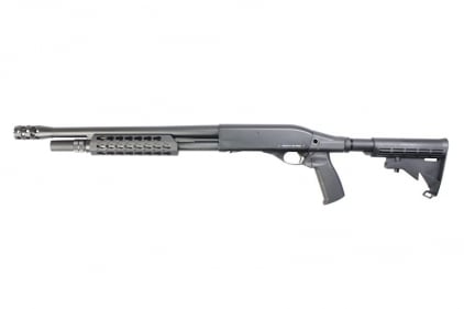 APS CO2 CAM870 MKIII-T Tactical Shotgun (Black) - © Copyright Zero One Airsoft