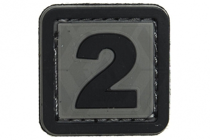 101 Inc PVC Velcro Patch "2" - &copy; Copyright Zero One Airsoft