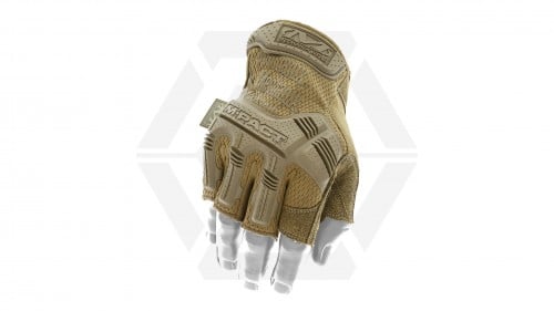 Mechanix M-Pact Fingerless Gloves (Coyote) - Size Medium - © Copyright Zero One Airsoft