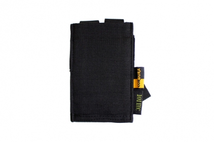 101 Inc MOLLE Elastic Single M4 Mag Pouch (Black) - © Copyright Zero One Airsoft