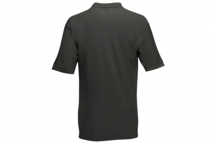 Fruit Of The Loom Premium Polo T-Shirt (Light Graphite) - Size Extra Large - © Copyright Zero One Airsoft