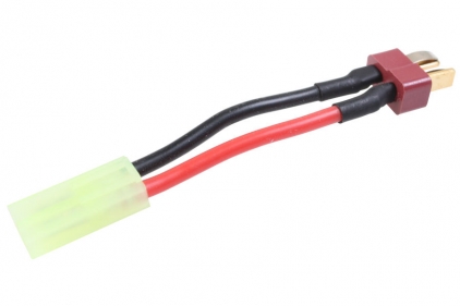 ZO Converter Lead for Mini Female Tamiya to Large Male Deans - © Copyright Zero One Airsoft