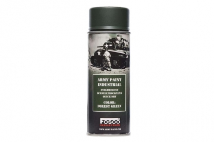 Fosco Army Spray Paint 400ml (Forest Green) - © Copyright Zero One Airsoft