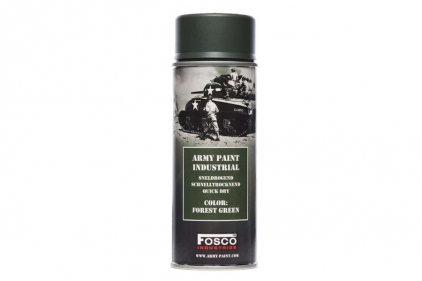 Fosco Army Spray Paint 400ml (Forest Green) - &copy; Copyright Zero One Airsoft