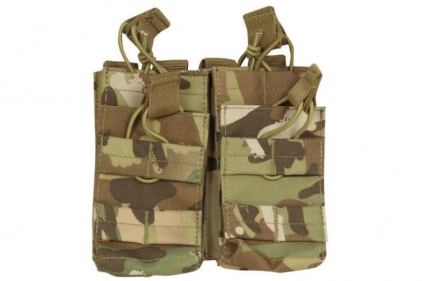 Viper MOLLE Quick Release Stacked Double Mag Pouch (MultiCam) - &copy; Copyright Zero One Airsoft