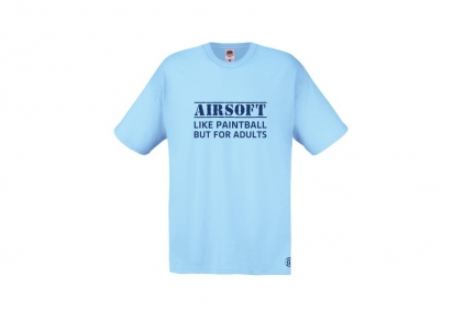 ZO Combat Junkie T-Shirt "For Adults" (Blue) - Size 2XL - &copy; Copyright Zero One Airsoft