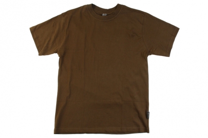 Mil-Com Plain T-Shirt (Olive) - Size 2XL - &copy; Copyright Zero One Airsoft