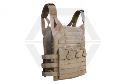 Viper Laser MOLLE Special Ops Plate Carrier (Coyote Tan) © Copyright Zero One Airsoft