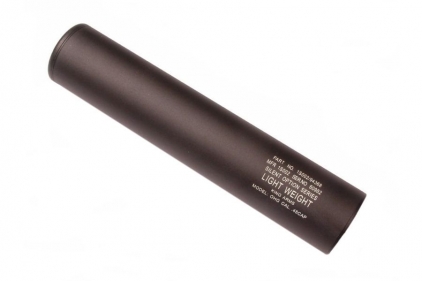King Arms Lightweight Silencer 14mm CCW 200 x 40mm - © Copyright Zero One Airsoft