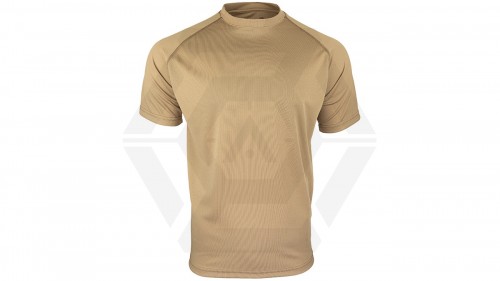 Viper Mesh-Tech T-Shirt (Coyote Tan) - Size Medium - © Copyright Zero One Airsoft