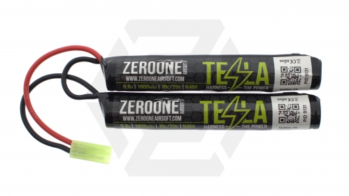 ZO Tesla Battery 9.6v 1600mAh NiMH (Nunchuck) - &copy; Copyright Zero One Airsoft