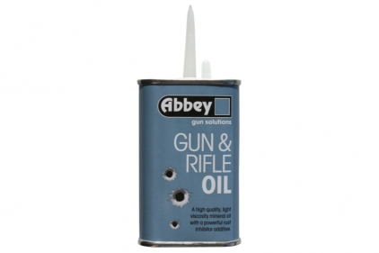 Abbey Gun & Rifle Oil Tin - &copy; Copyright Zero One Airsoft