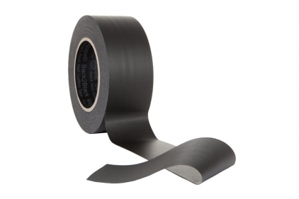 ZO Gaffer Tape Strong "Back 2 Black" 50mm x 50m (Matt Black) - &copy; Copyright Zero One Airsoft