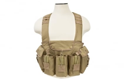 NCS VISM Chest Rig (Tan) © Copyright Zero One Airsoft